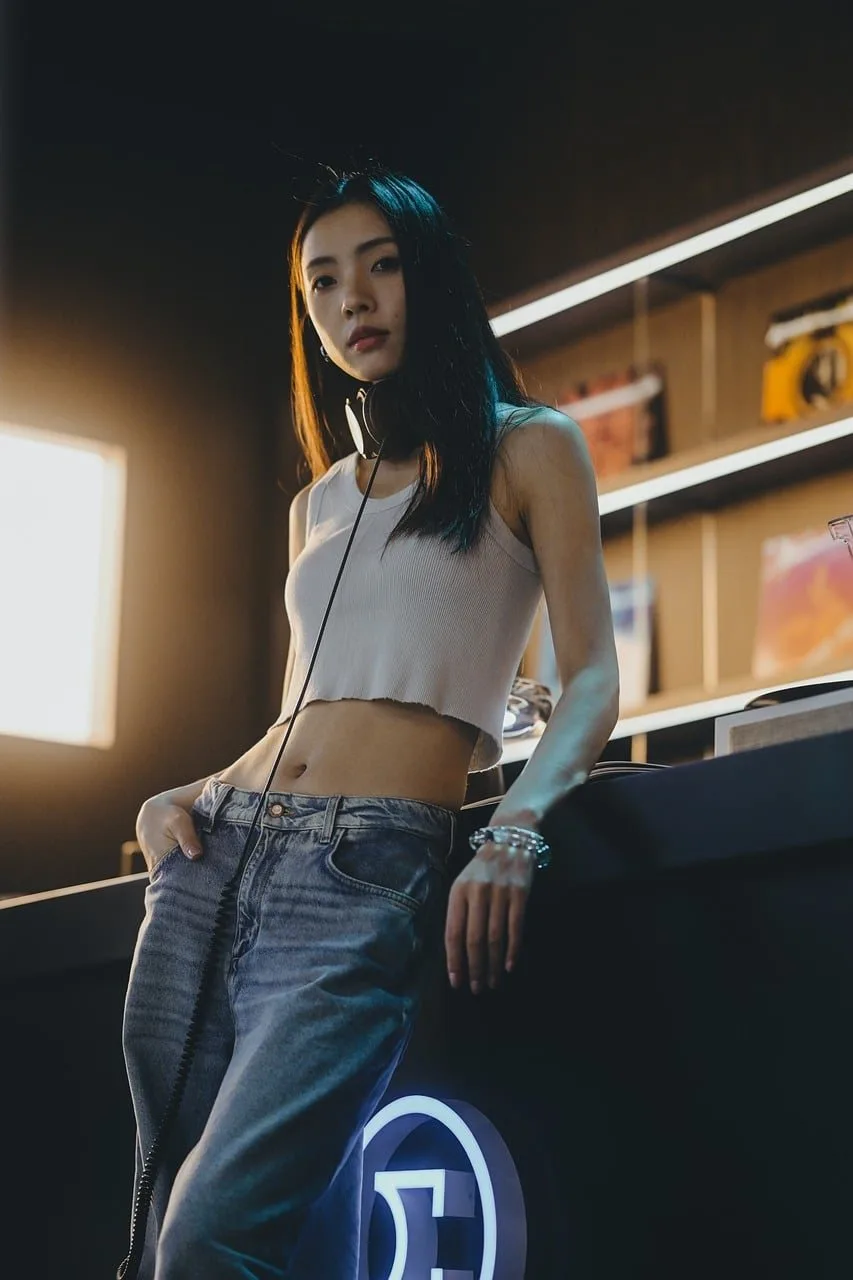 Ribbed tank top
