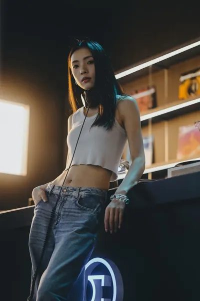 Ribbed tank top